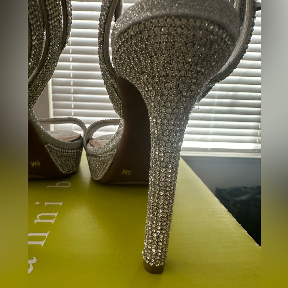 Gianni Bini Rhinestone Heels - Picture 6 of 8